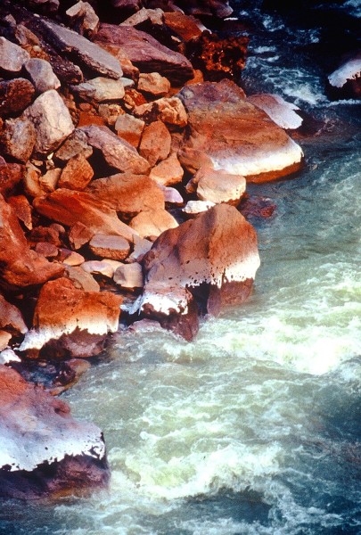 River rocks In Ouray Colorado