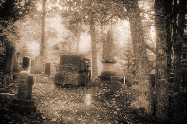 Maine cemetery IR